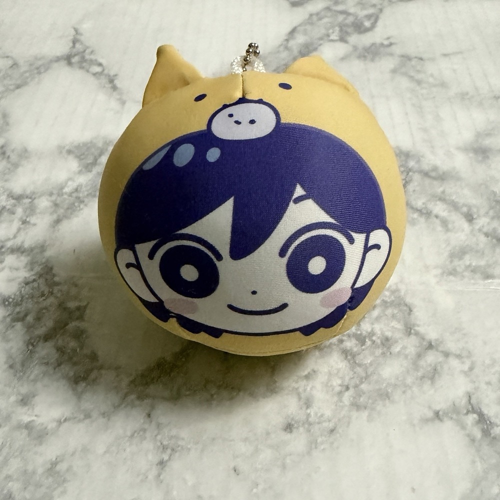 OMOCAT OMORI Kel Marumeitsu Squishy Cushion Keychain Tree Cafe Requiem Charm‎